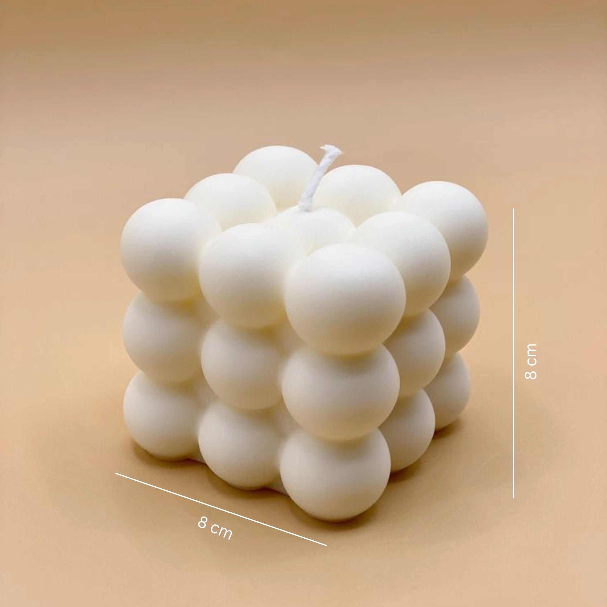 Euphoria Gifts Scented Bubble Candle | Cute Mini and Big Bubble Cube Candles for Home Decoration and Gifting | Soy Wax Bubble Candle Set | Aesthetic Bubble Candles