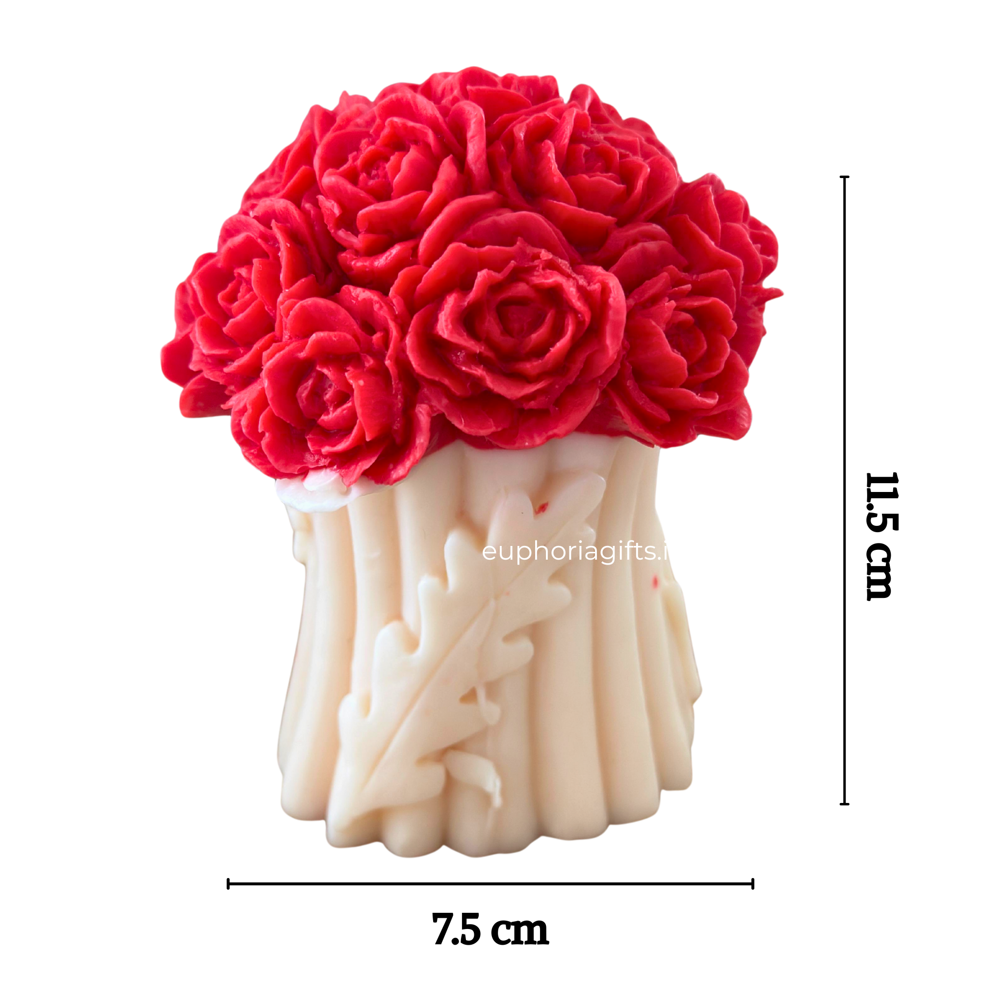 Hand-poured rose and tulip flower candle by Euphoria Gifts

Decorative flower candle bouquet for home decoration