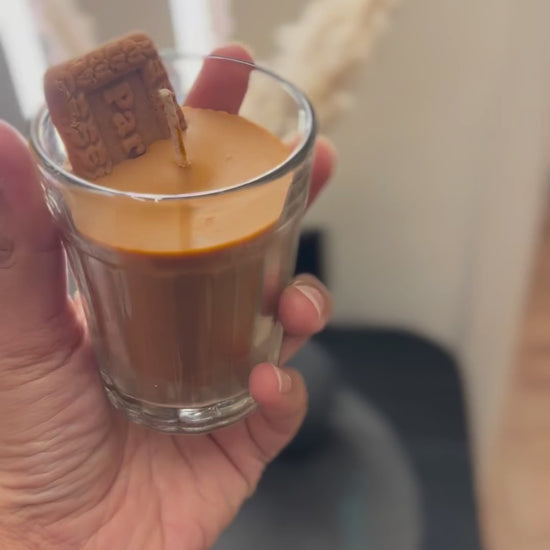 Chai parle g candle for chai lovers, chai candle. food candles